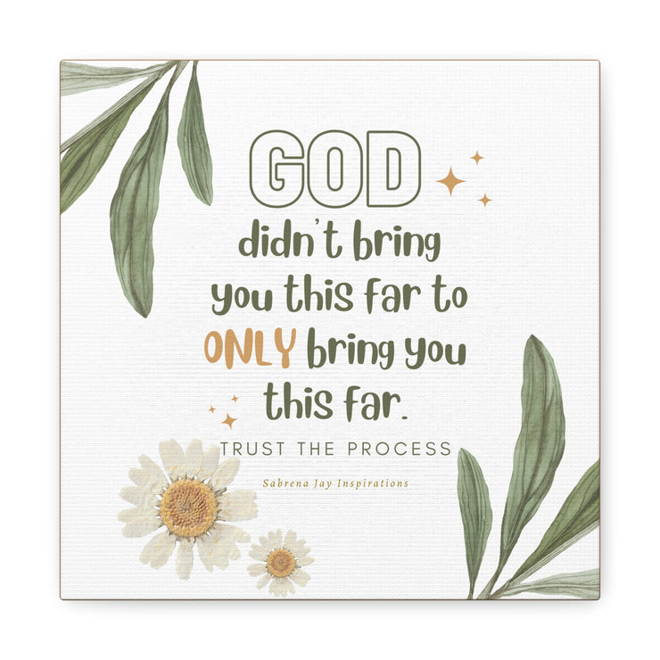 Christian Canvas Wall Art - God Didn't