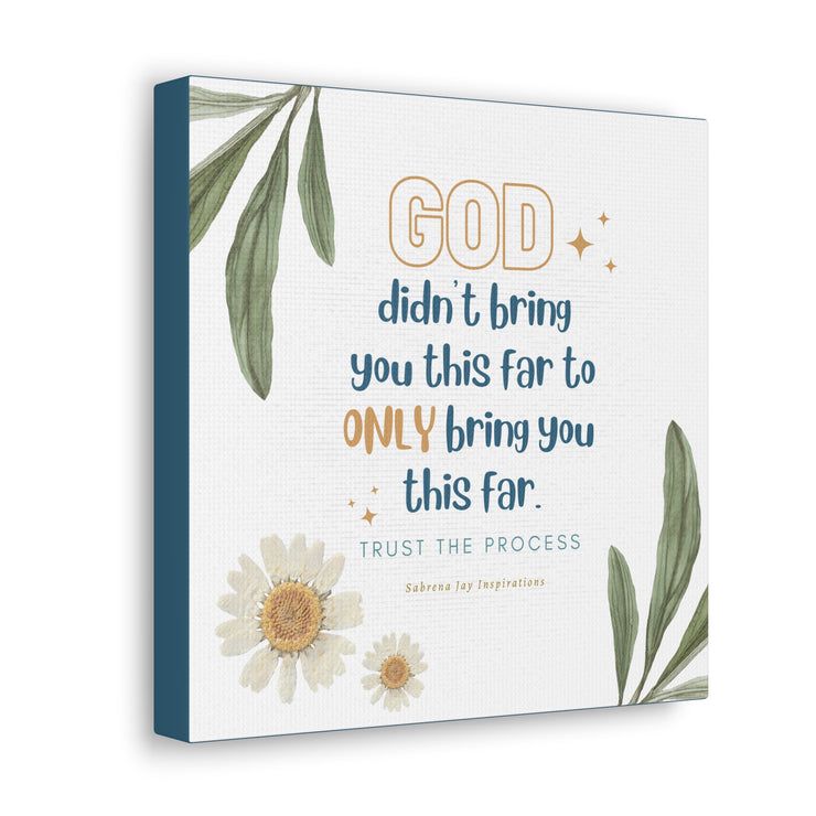 Inspirational Canvas Art - God Didn't