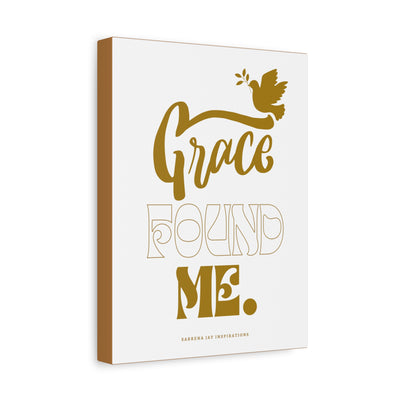 Grace Found Me - Christian Wall Art