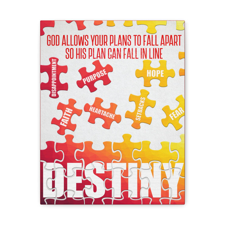 Motivational Canvas Wall Art - Destiny