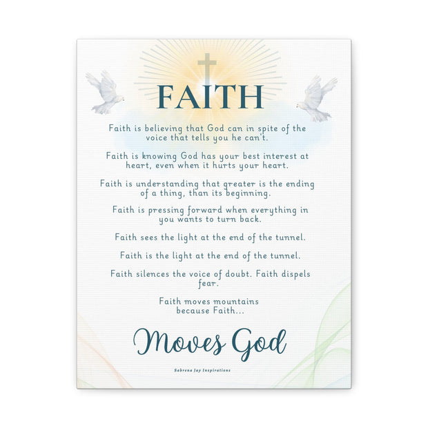 Faith Wall Art - Canvas Wall Art (11 x 14)