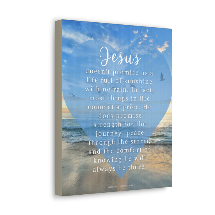 Inspirational Canvas Wall Art - Jesus