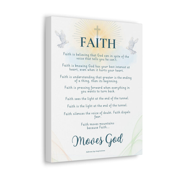 Faith Wall Art - Canvas Wall Art (11 x 14)