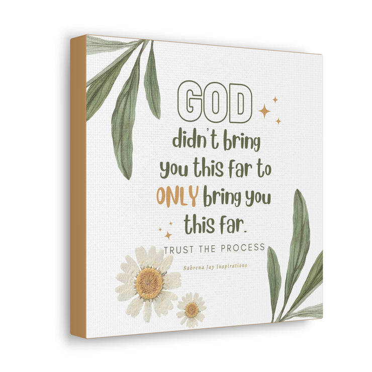 Christian Canvas Wall Art - God Didn't