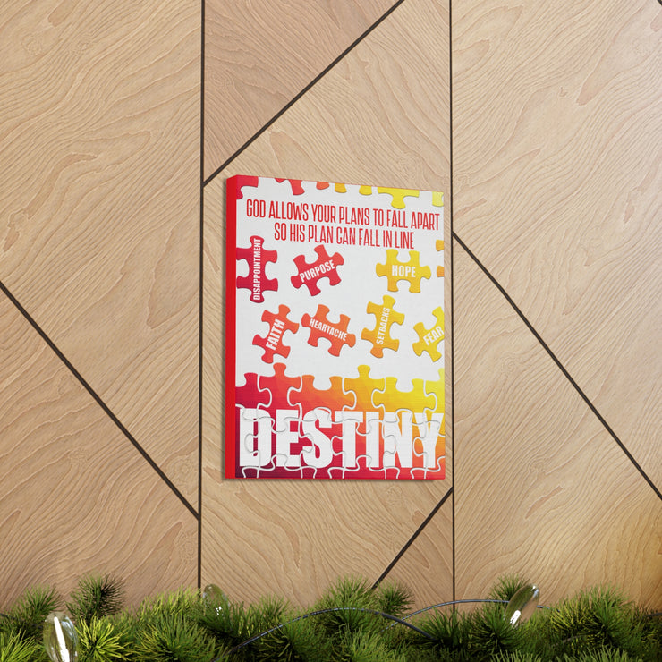 Motivational Canvas Wall Art - Destiny