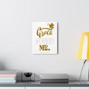 Inspirational Canvas Wall Art - Grace Found Me