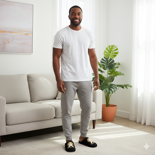 Men's Indoor Slippers - Heavenly Peace