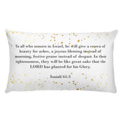 Inspirational Throw Pillow - Beauty