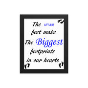 The Littlest Feet Collection - Framed Wall Art