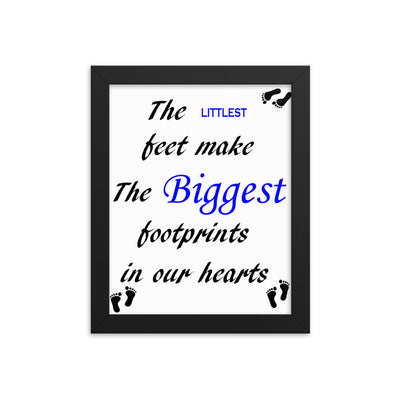 The Littlest Feet Collection - Framed Wall Art