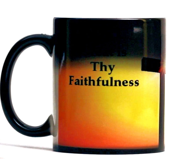 Wow! Color-Changing Mug - His Mercies Are New, 11 oz